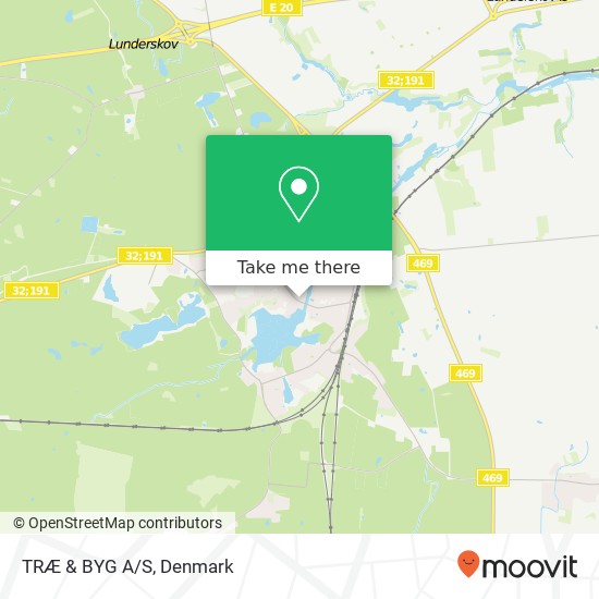TRÆ & BYG A/S map
