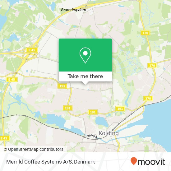 Merrild Coffee Systems A/S map