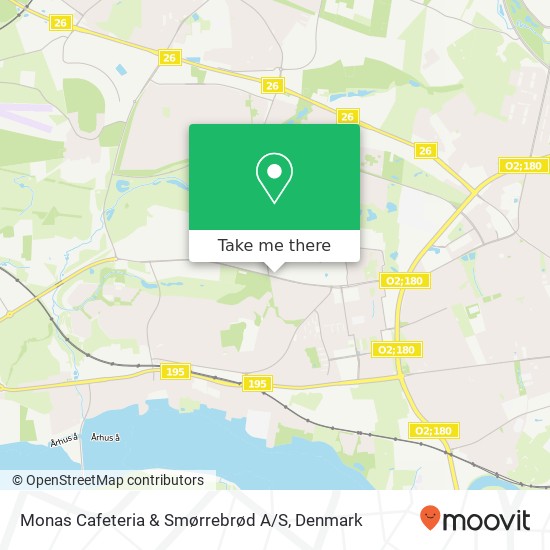 Monas Cafeteria & Smørrebrød A / S map