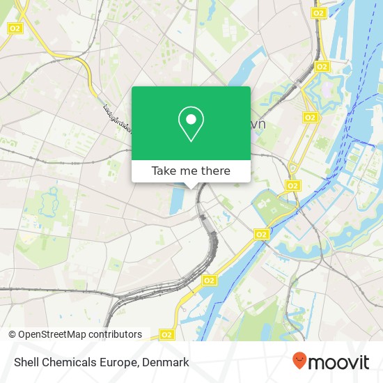 Shell Chemicals Europe map