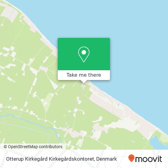 Otterup Kirkegård Kirkegårdskontoret map