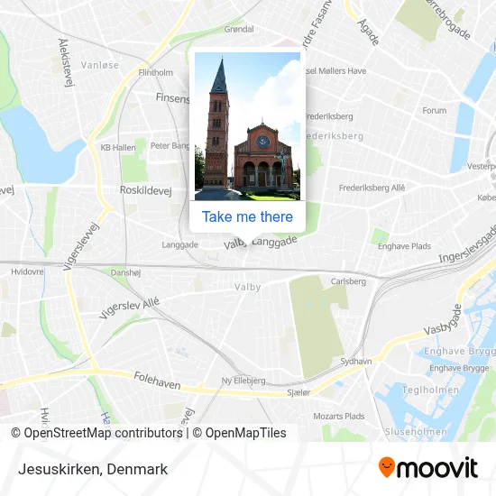 Jesuskirken map