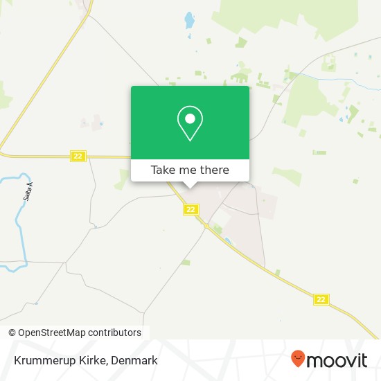 Krummerup Kirke map