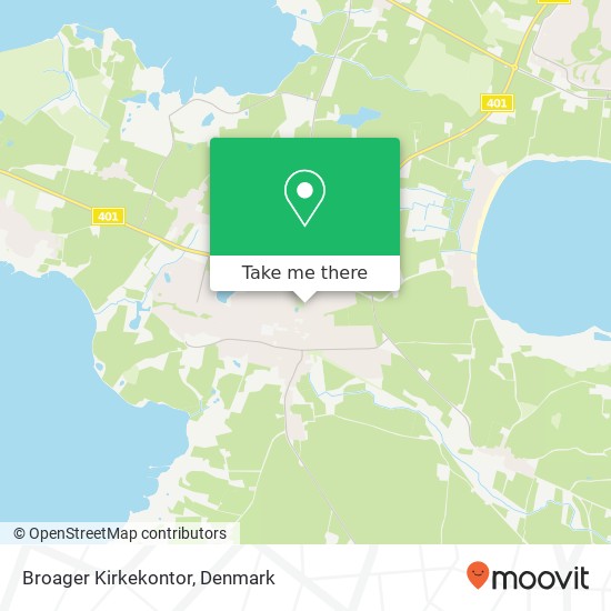 Broager Kirkekontor map