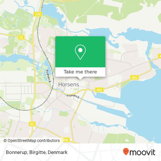 Bonnerup, Birgitte map