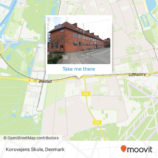 Korsvejens Skole map