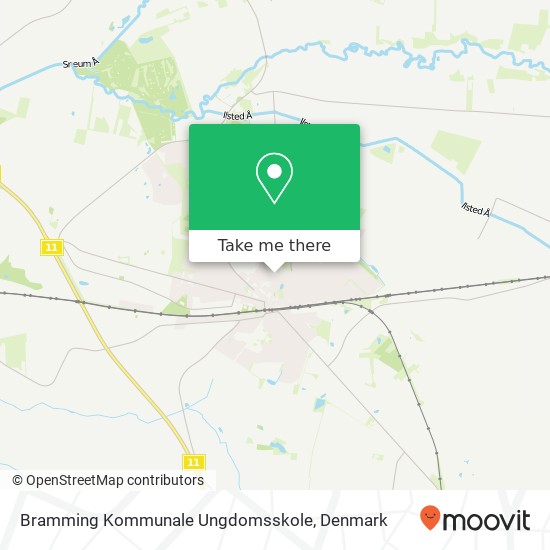 Bramming Kommunale Ungdomsskole map