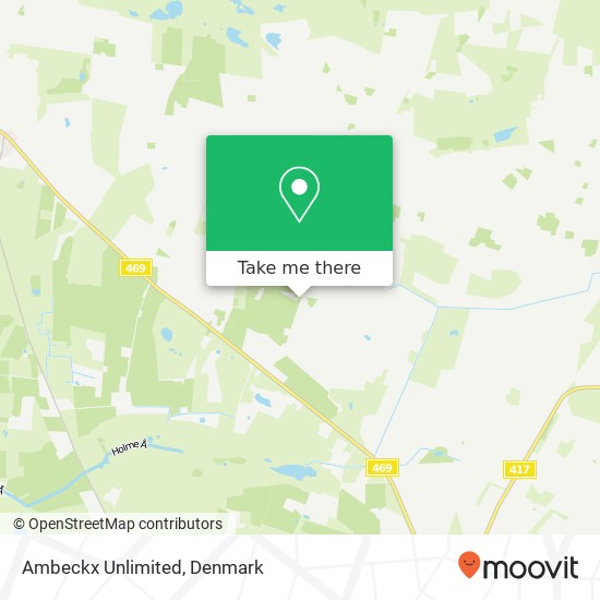 Ambeckx Unlimited map