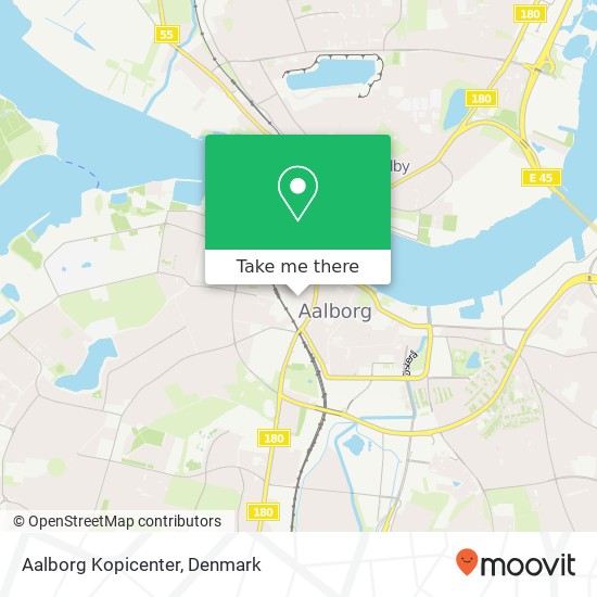 Aalborg Kopicenter map