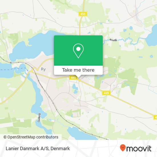Lanier Danmark A/S map