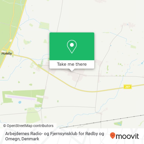 Arbejdernes Radio- og Fjernsynsklub for Rødby og Omegn map