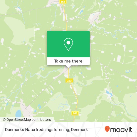 Danmarks Naturfredningsforening map