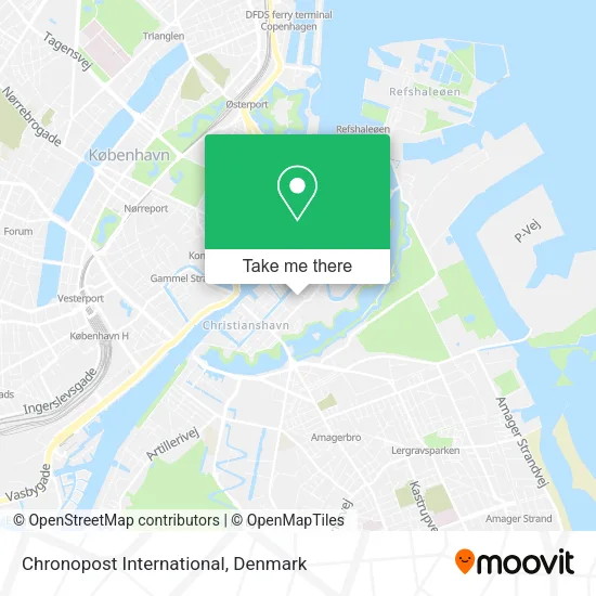 Chronopost International map