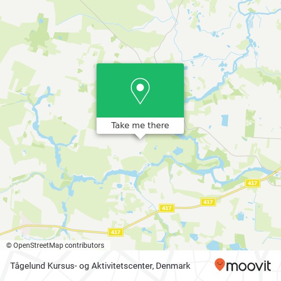 Tågelund Kursus- og Aktivitetscenter map