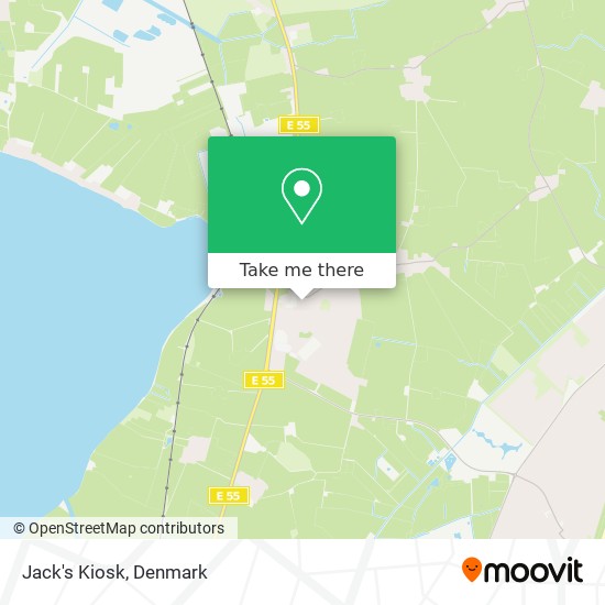 Jack's Kiosk map