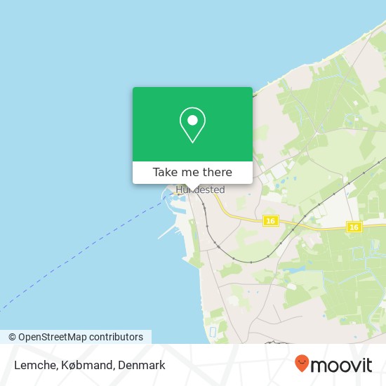 Lemche, Købmand map