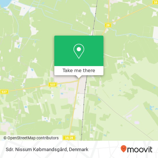 Sdr. Nissum Købmandsgård map