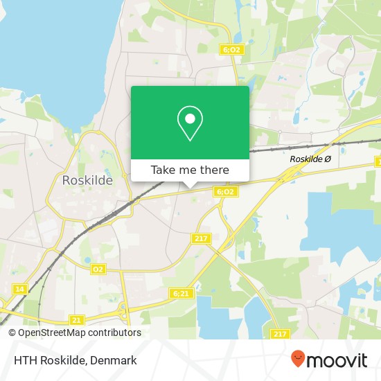 HTH Roskilde map