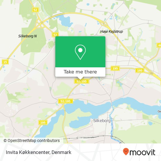 Invita Køkkencenter map