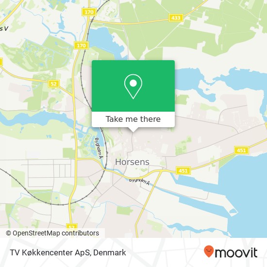 TV Køkkencenter ApS map