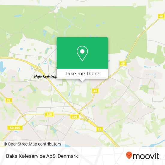 Baks Køleservice ApS map