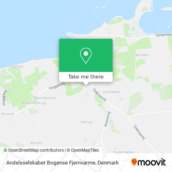 Andelsselskabet Bogense Fjernvarme map