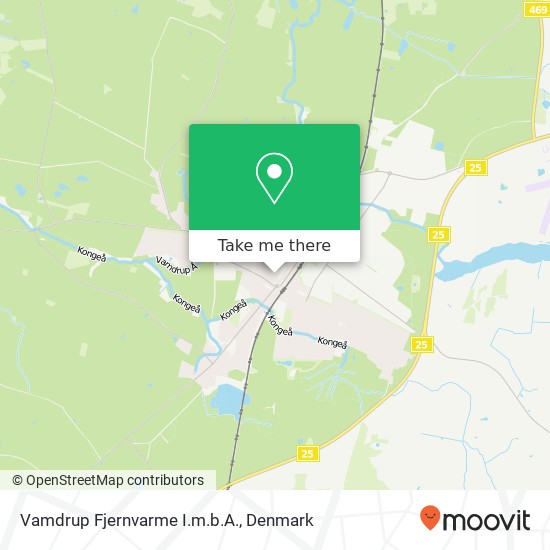 Vamdrup Fjernvarme I.m.b.A. map