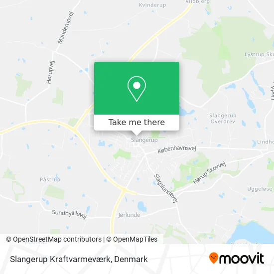 Slangerup Kraftvarmeværk map