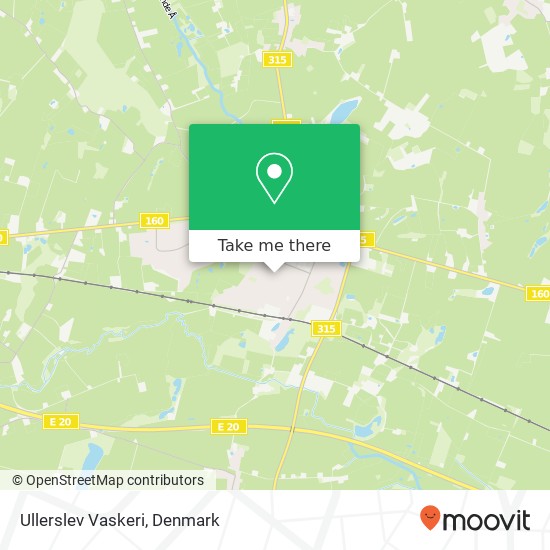 Ullerslev Vaskeri map