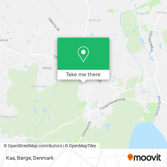 Kaa, Børge map