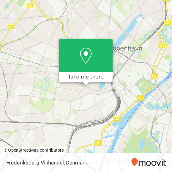 Frederiksberg Vinhandel map
