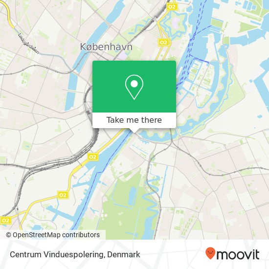 Centrum Vinduespolering map