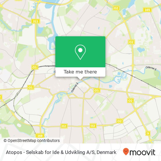 Atopos - Selskab for Ide & Udvikling A / S map