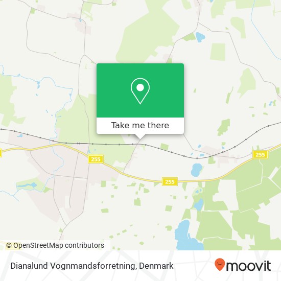 Dianalund Vognmandsforretning map