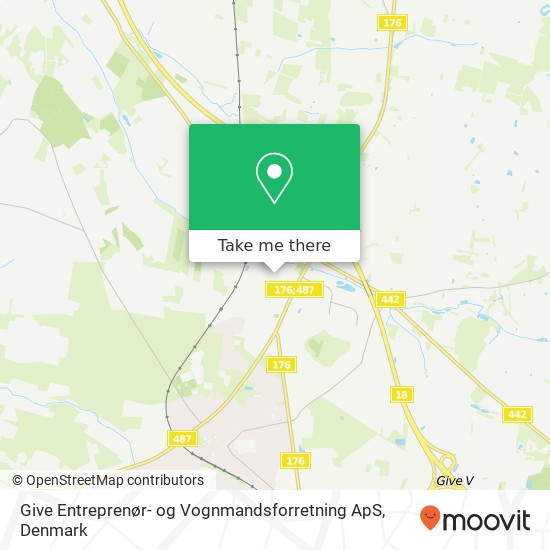 Give Entreprenør- og Vognmandsforretning ApS map