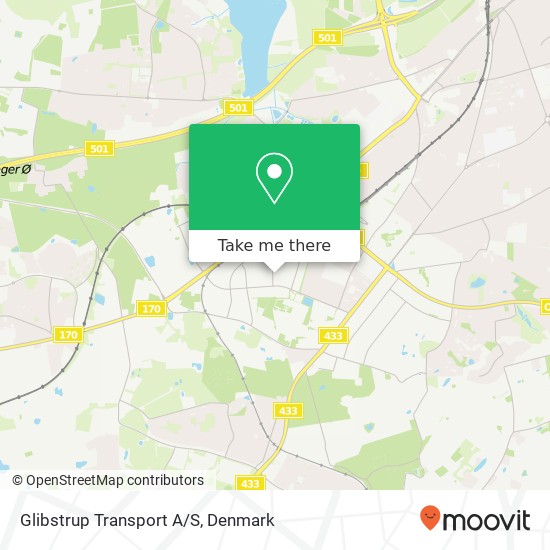 Glibstrup Transport A/S map