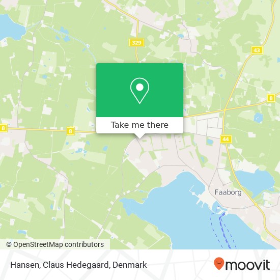 Hansen, Claus Hedegaard map