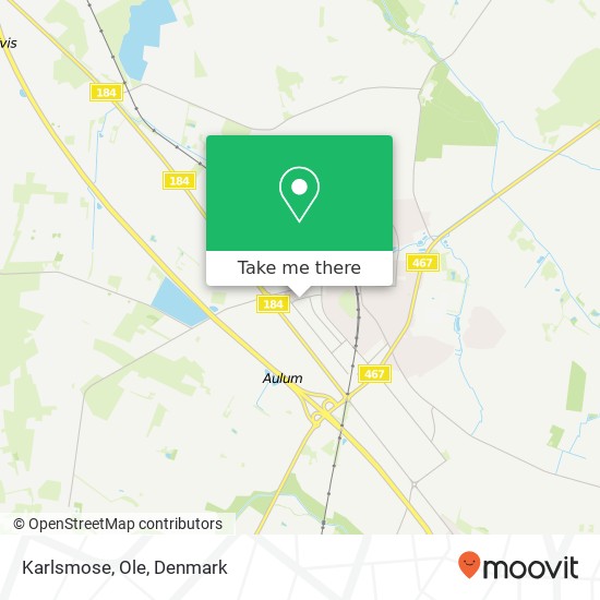 Karlsmose, Ole map
