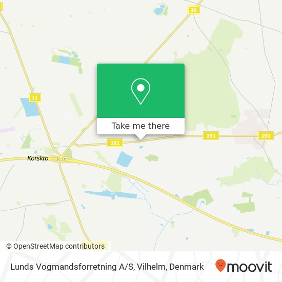 Lunds Vogmandsforretning A / S, Vilhelm map