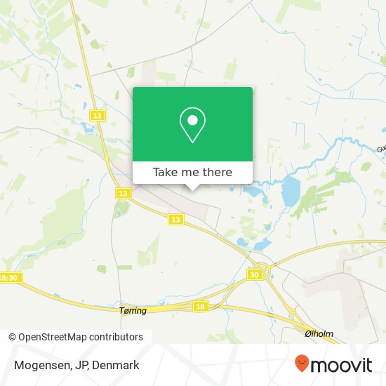 Mogensen, JP map