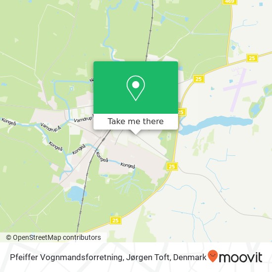 Pfeiffer Vognmandsforretning, Jørgen Toft map