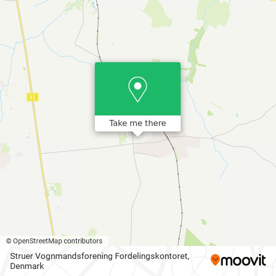 Struer Vognmandsforening Fordelingskontoret map