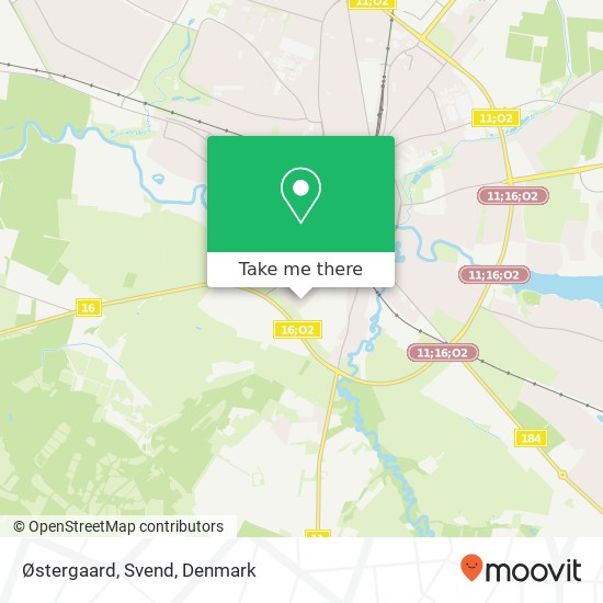 Østergaard, Svend map
