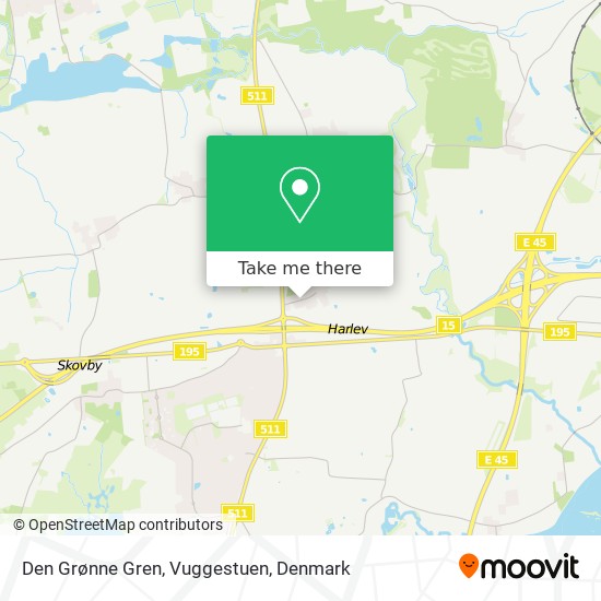 Den Grønne Gren, Vuggestuen map