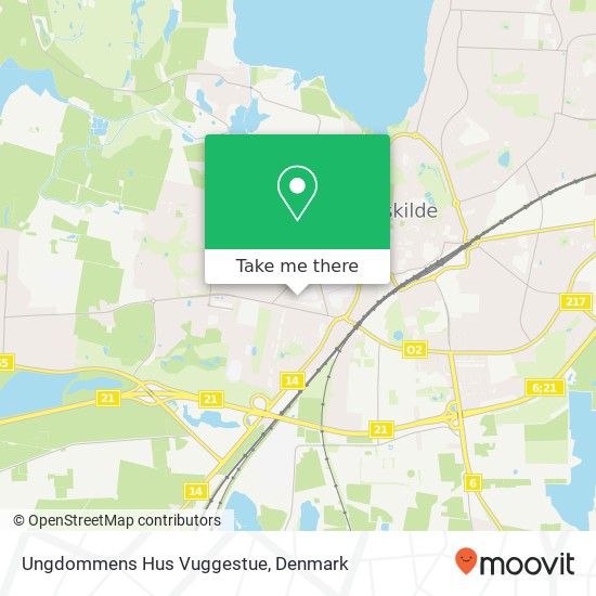 Ungdommens Hus Vuggestue map