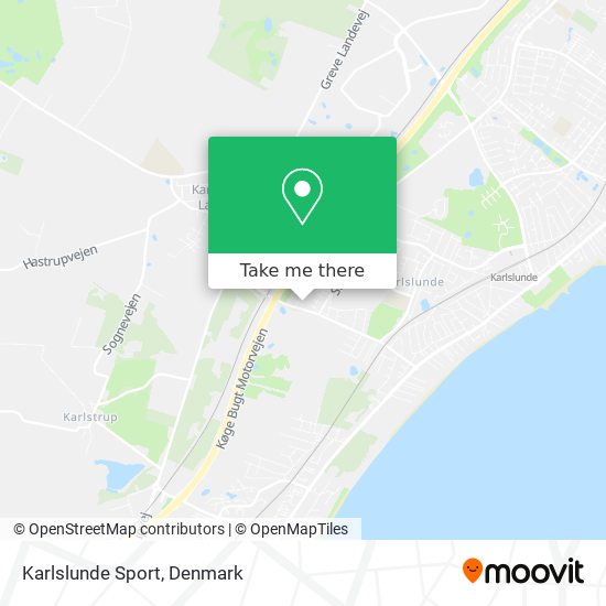 Karlslunde Sport map