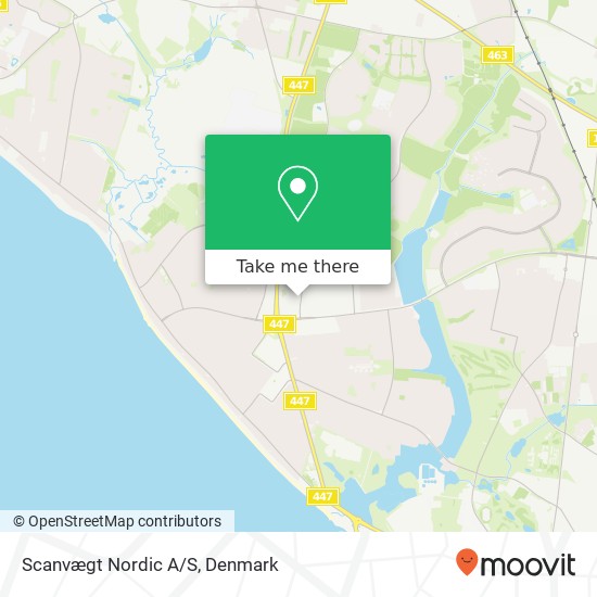 Scanvægt Nordic A/S map