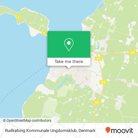 Rudkøbing Kommunale Ungdomsklub map