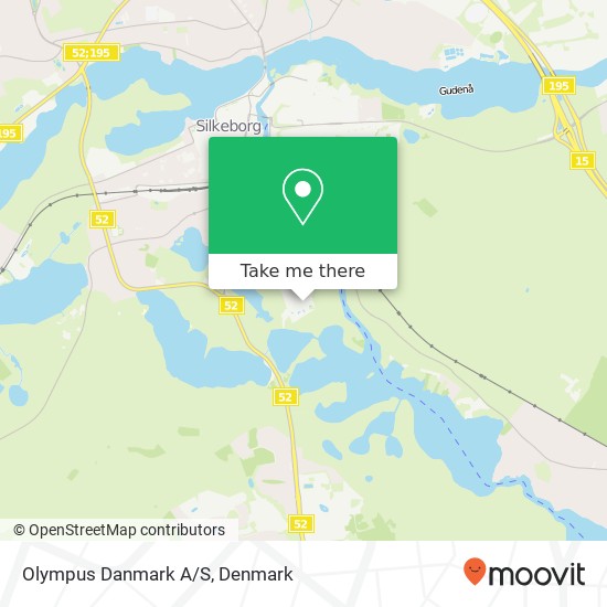 Olympus Danmark A/S map