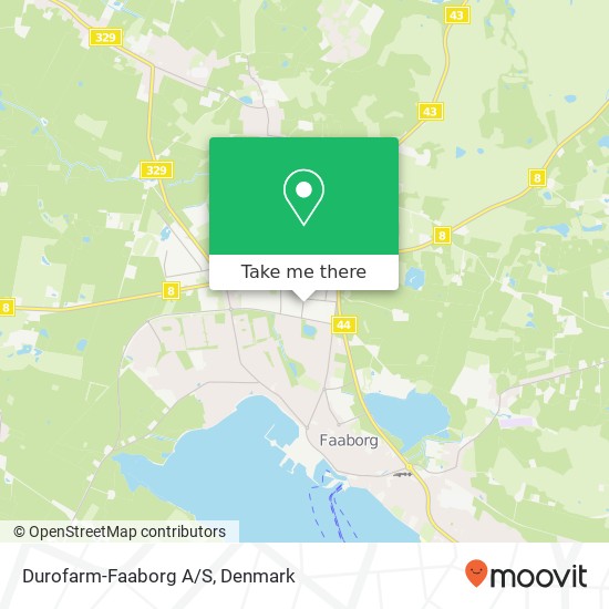 Durofarm-Faaborg A/S map